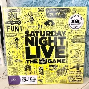 SNL, 2010, Saturday Night Live, Board Game,‎ New, Sealed, Adult, Board Game